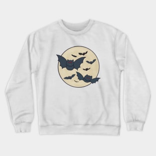 Spooky Vampire Bats Crewneck Sweatshirt